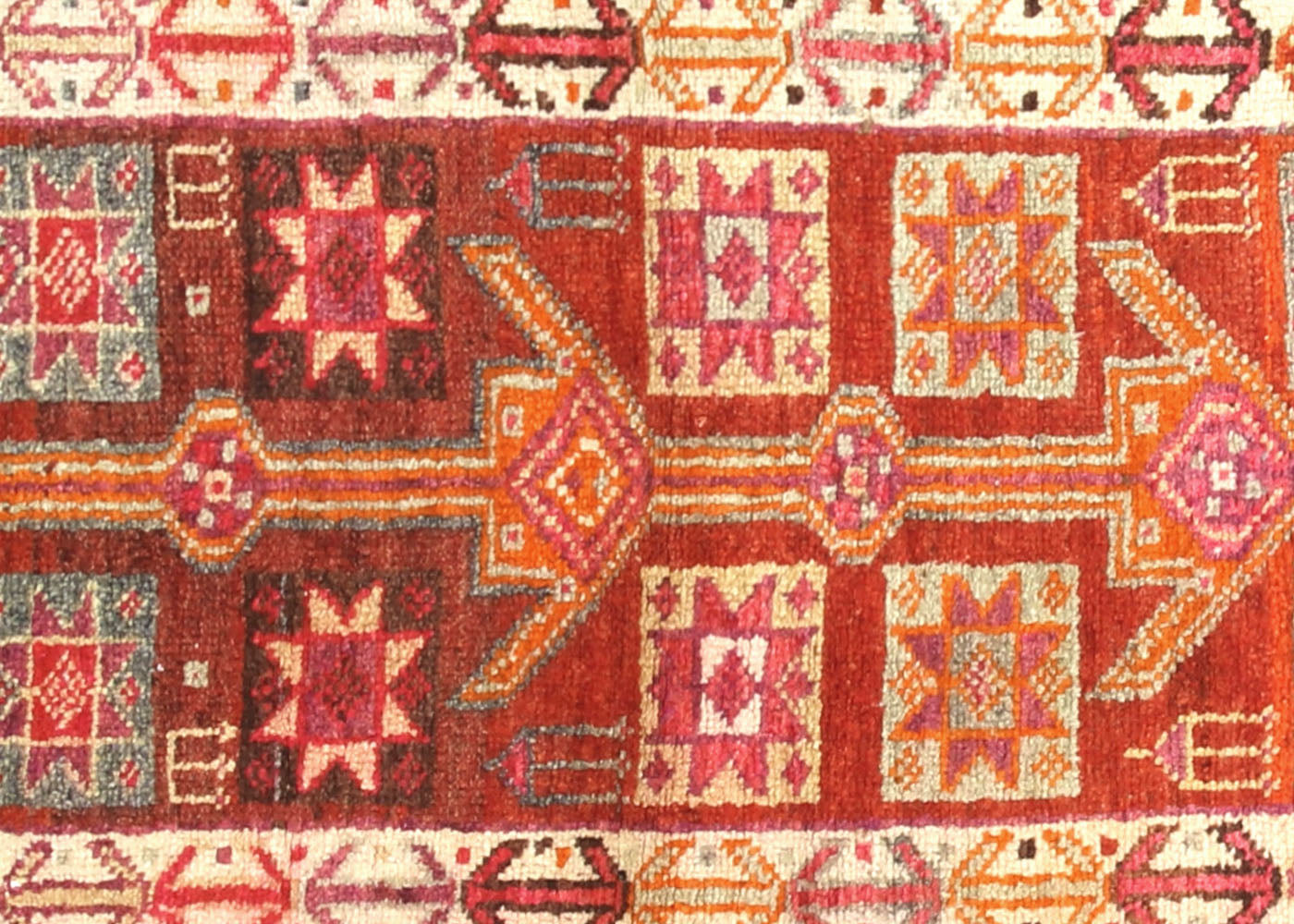 Vintage Turkish Oushak Runner - 2'9" x 10'4"