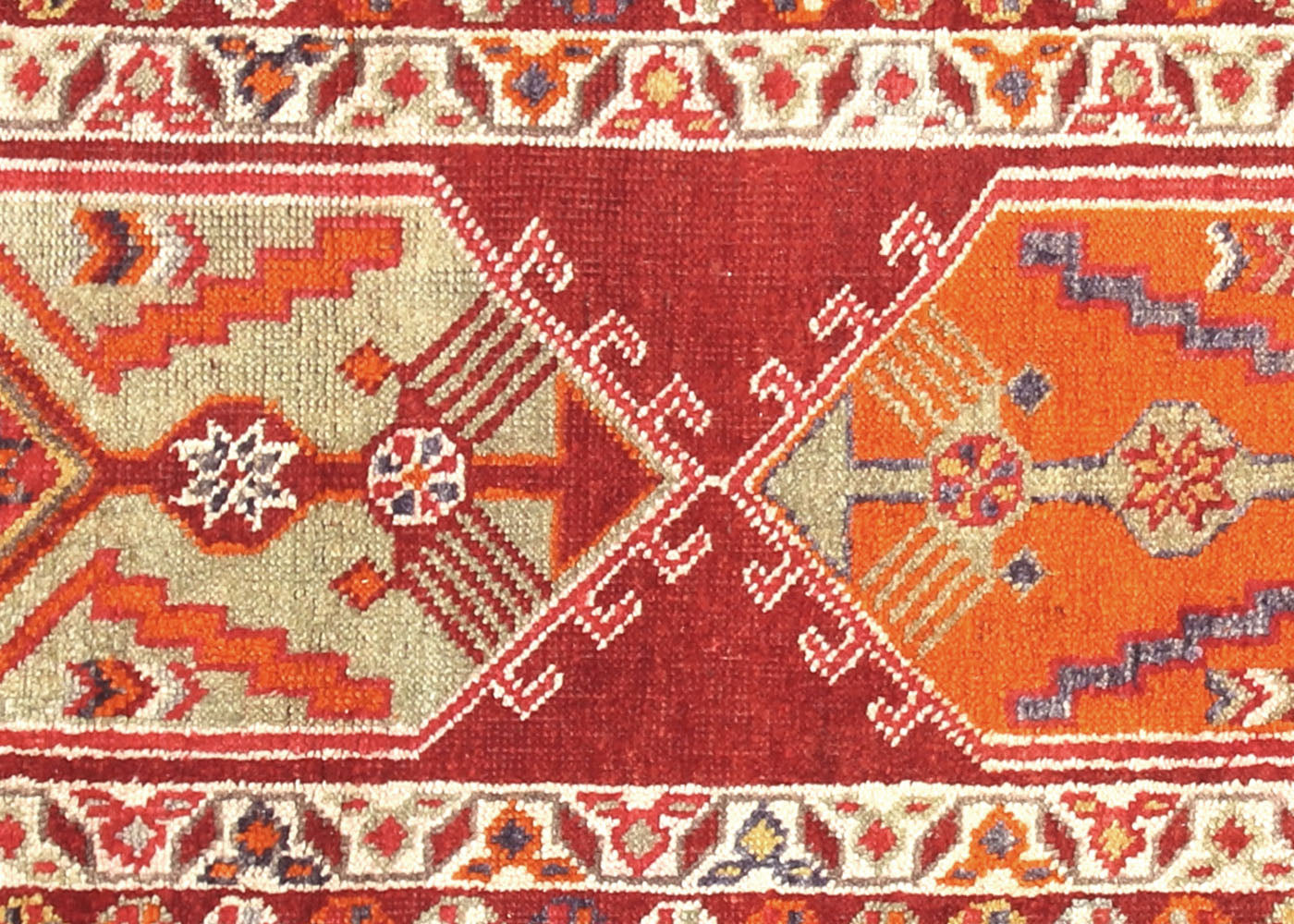 Vintage Turkish Oushak Runner - 2'10" x 13'1"