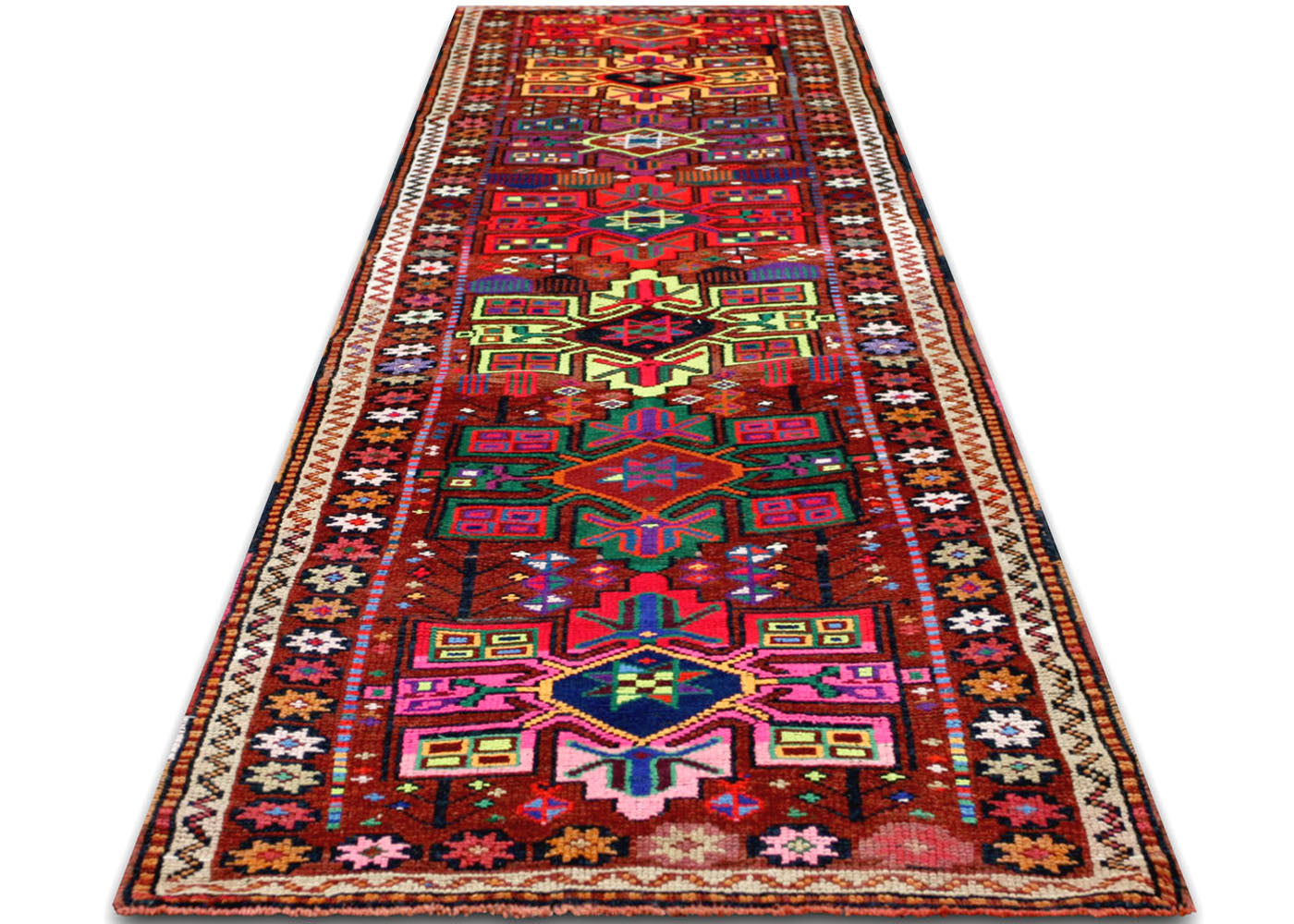 Vintage Turkish Oushak Runner - 2'10" x 11'9"