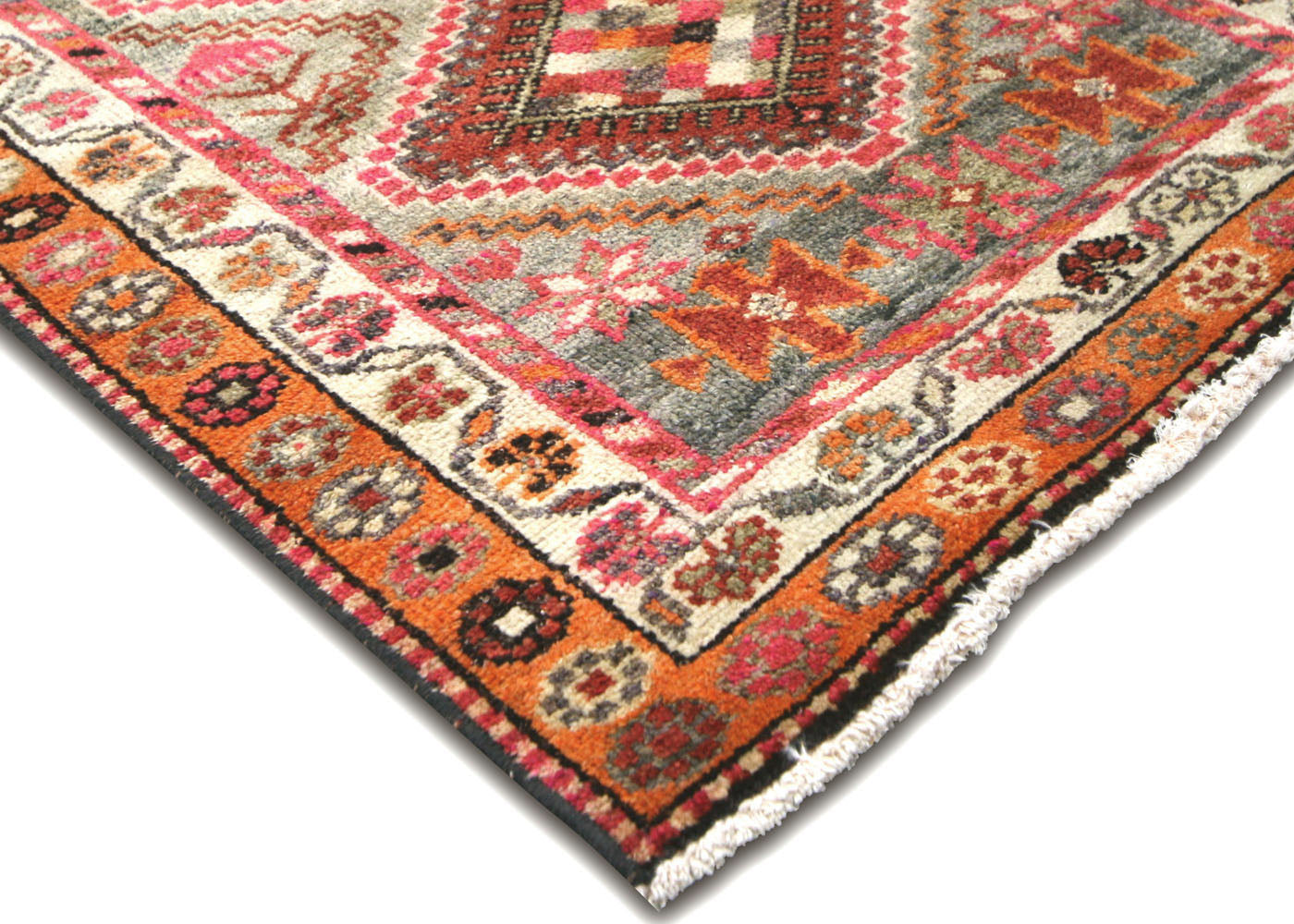 Vintage Turkish Oushak Runner - 2'9" x 13'6"