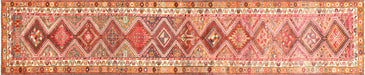 Vintage Turkish Oushak Runner - 2'9" x 13'6"