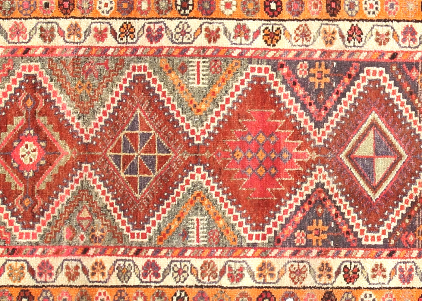 Vintage Turkish Oushak Runner - 2'9" x 13'6"