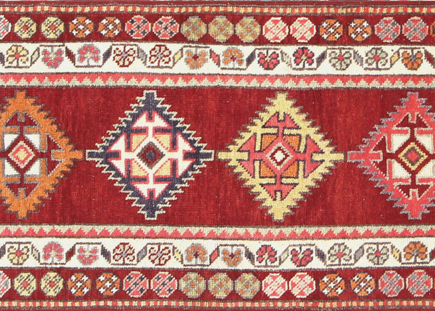 Vintage Turkish Oushak Runner - 2'8" x 14'9"