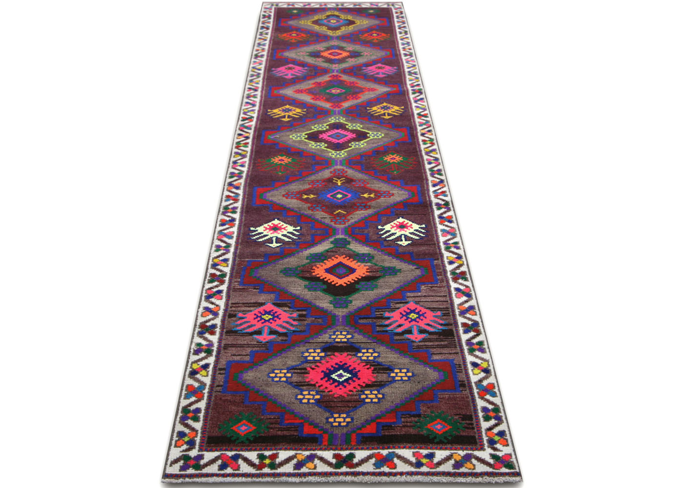 Vintage Turkish Oushak Runner - 2'9" x 11'3"