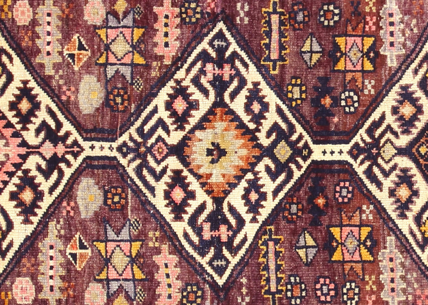 Vintage Turkish Oushak Runner - 3'2" x 12'