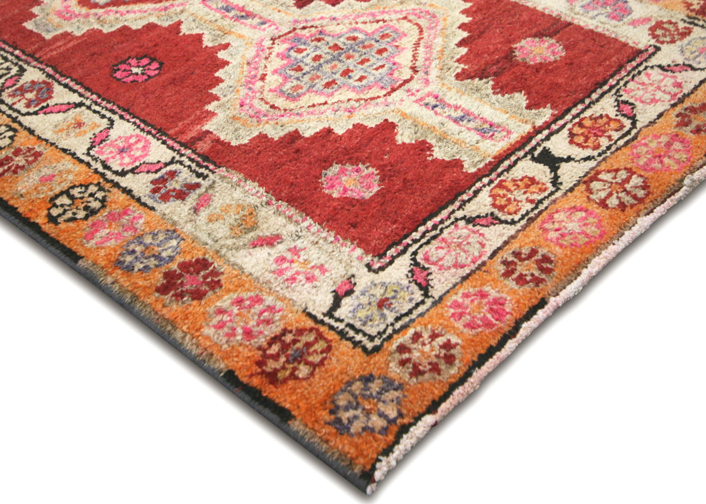 Vintage Turkish Oushak Runner - 2'9" x 12'10"