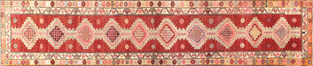Vintage Turkish Oushak Runner - 2'9" x 12'10"