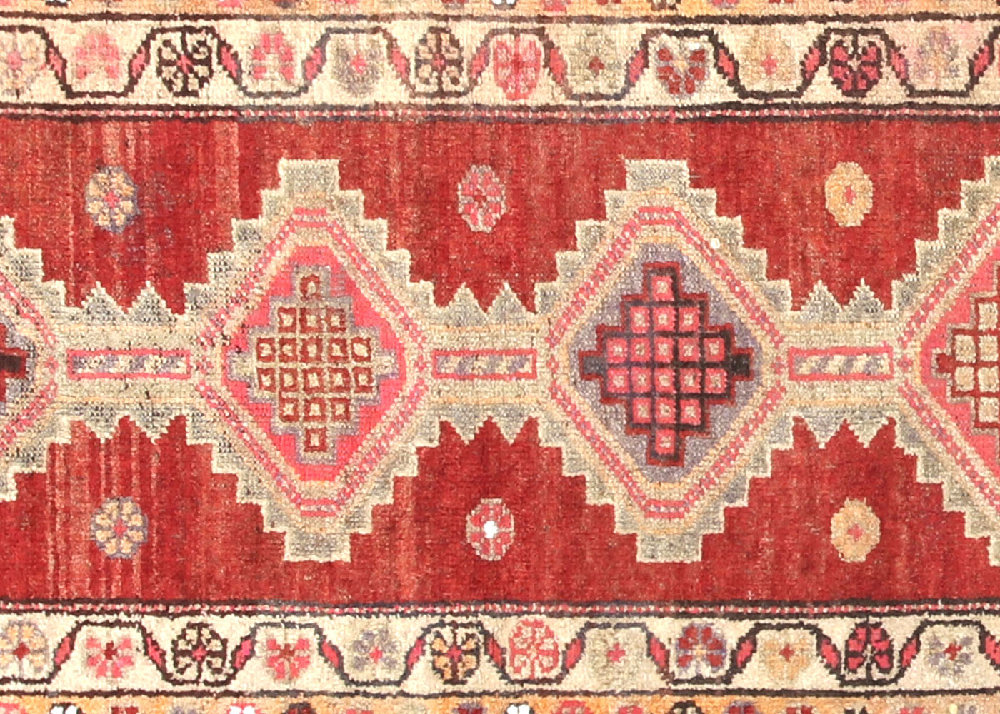 Vintage Turkish Oushak Runner - 2'9" x 12'10"