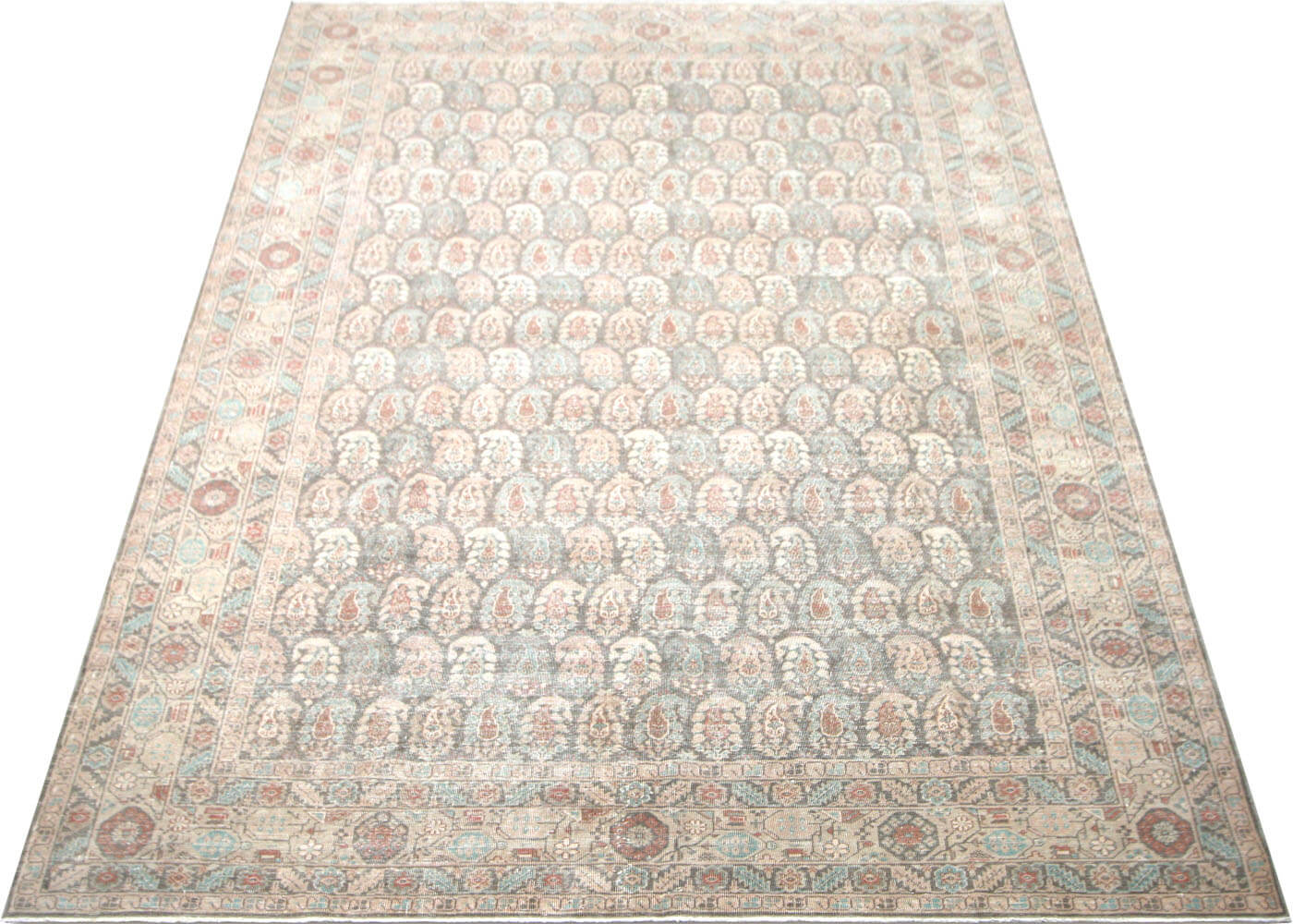 Vintage Turkish Oushak Rug - 8'10" x 12'8"