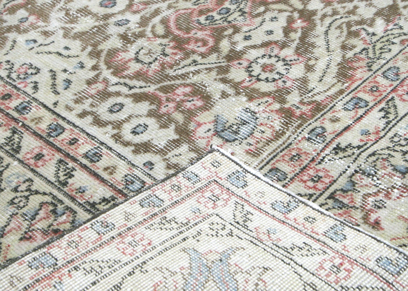 Vintage Turkish Oushak Rug - 7' x 10'4"