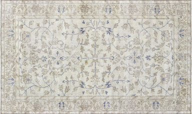 Vintage Turkish Oushak Rug - 4'10" x 8'1"