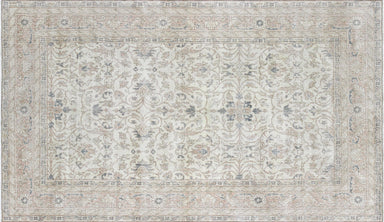 Vintage Turkish Oushak Rug - 4'10" x 8'4"