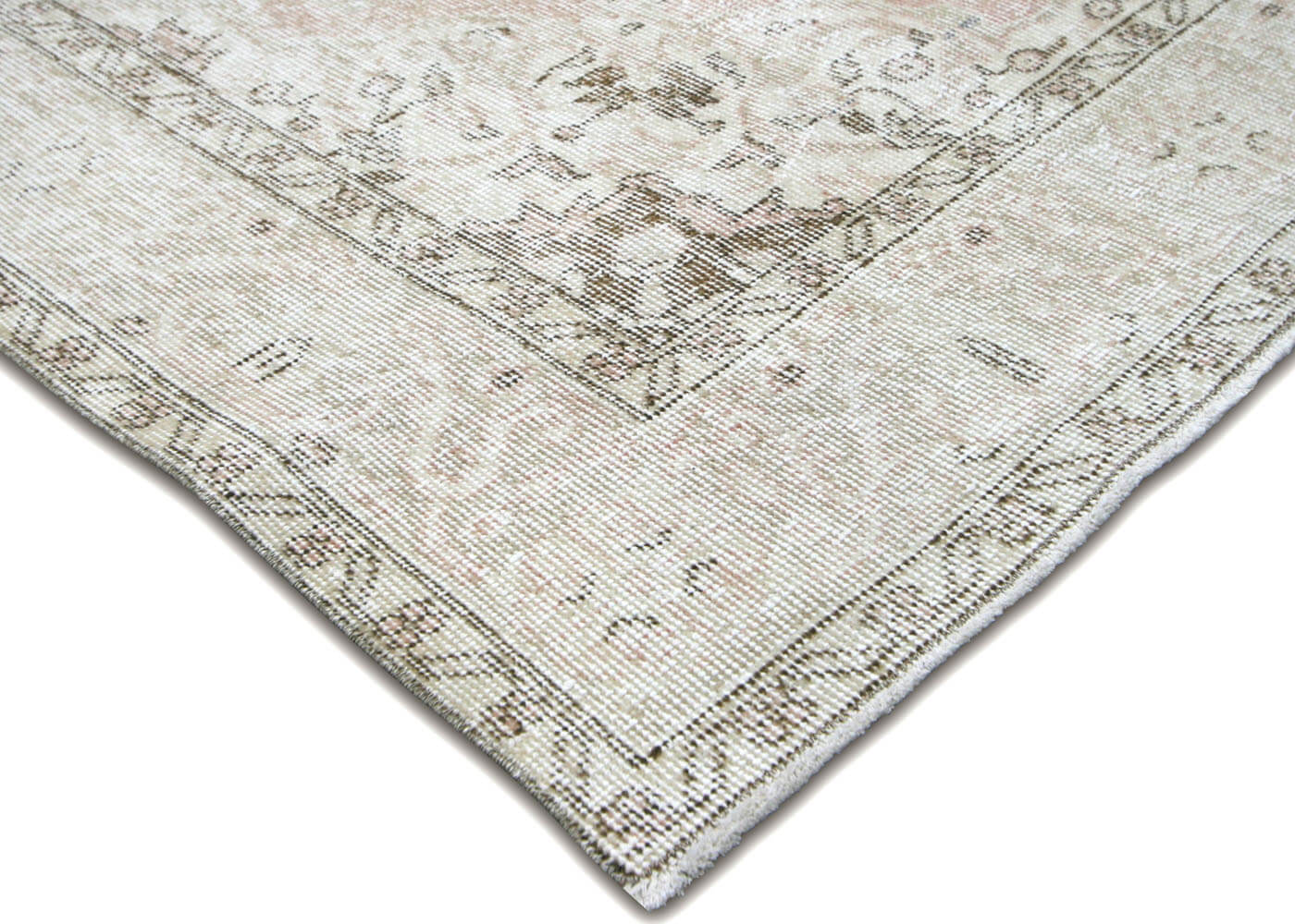 Vintage Turkish Oushak Rug - 5'9" x 9'7"