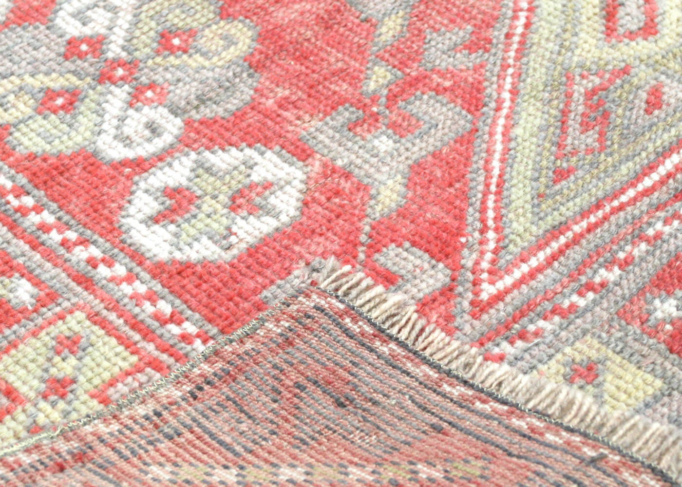 Vintage Turkish Oushak Rug - 3'8" x 5'6"