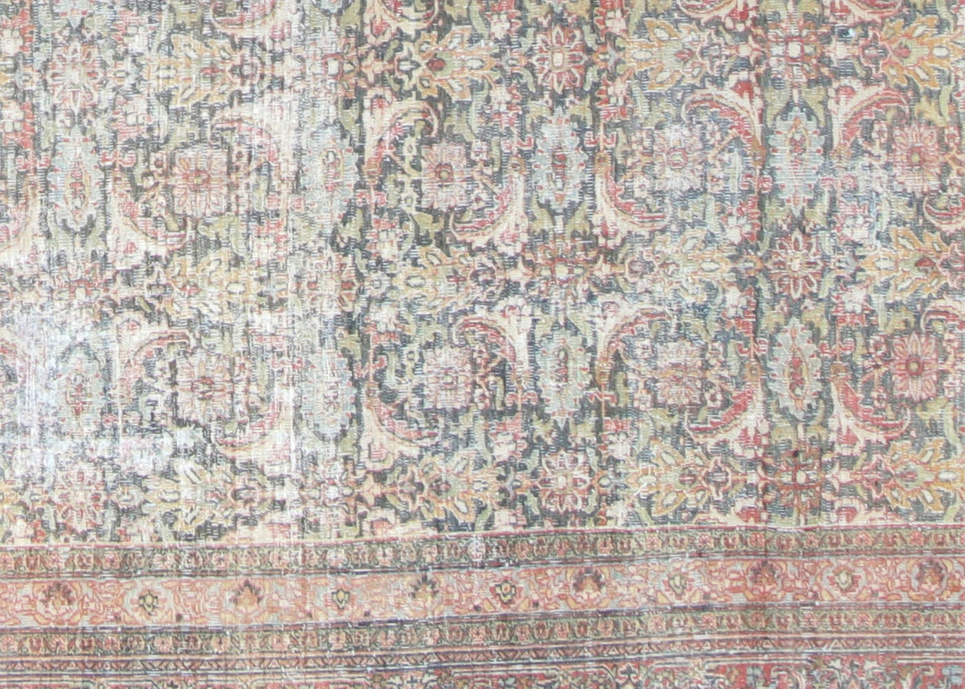 Antique Persian Meshed Rug - 12'6" x 18'2"