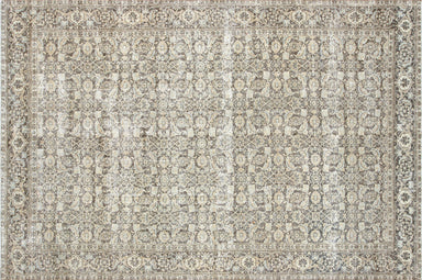 Semi Antique Persian Tabriz Carpet - 7'2" x 10'10"