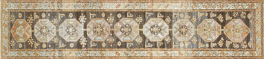 Semi Antique Persian Melayer Runner - 3'1" x 13'9"