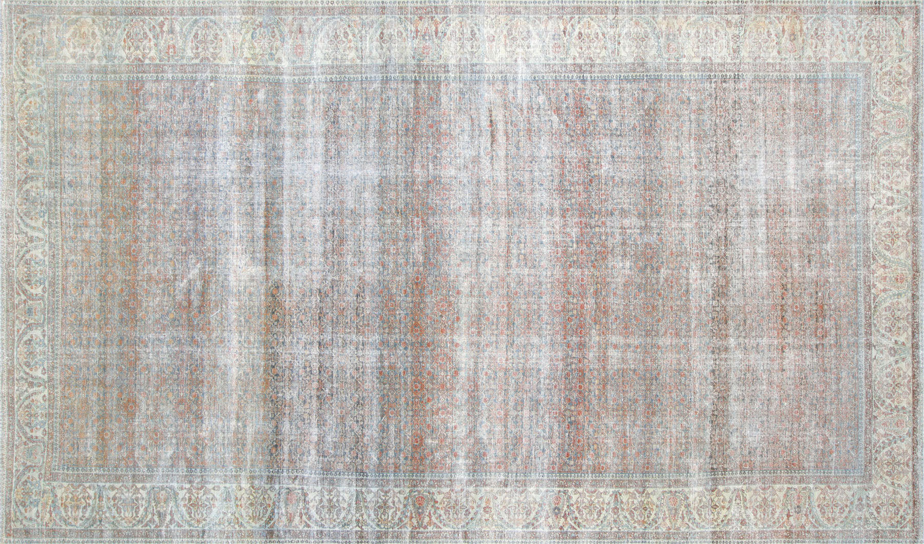 Semi Antique Persian Melayer Rug - 9'11" x 16'9"