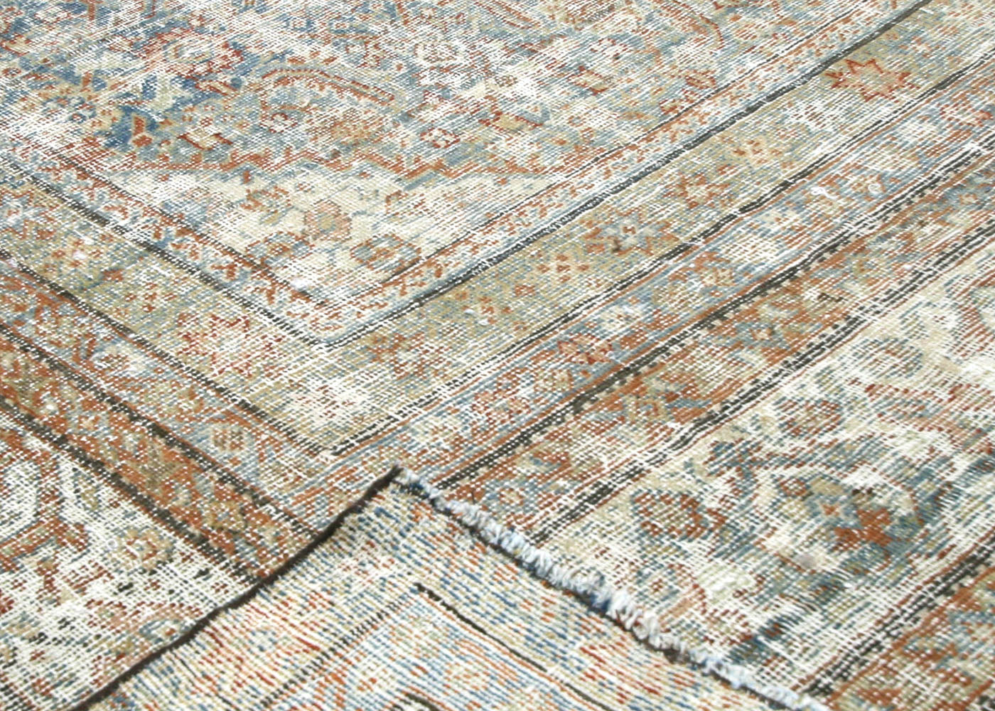 Antique Persian Mahal Rug - 9'8" x 21.1"