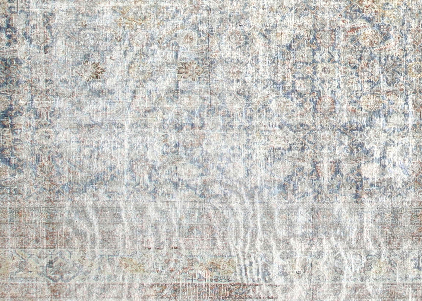 Antique Persian Mahal Rug - 9'8" x 21.1"