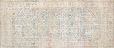 Semi Antique Persian Melayer Carpet - 5'7" x13'4"