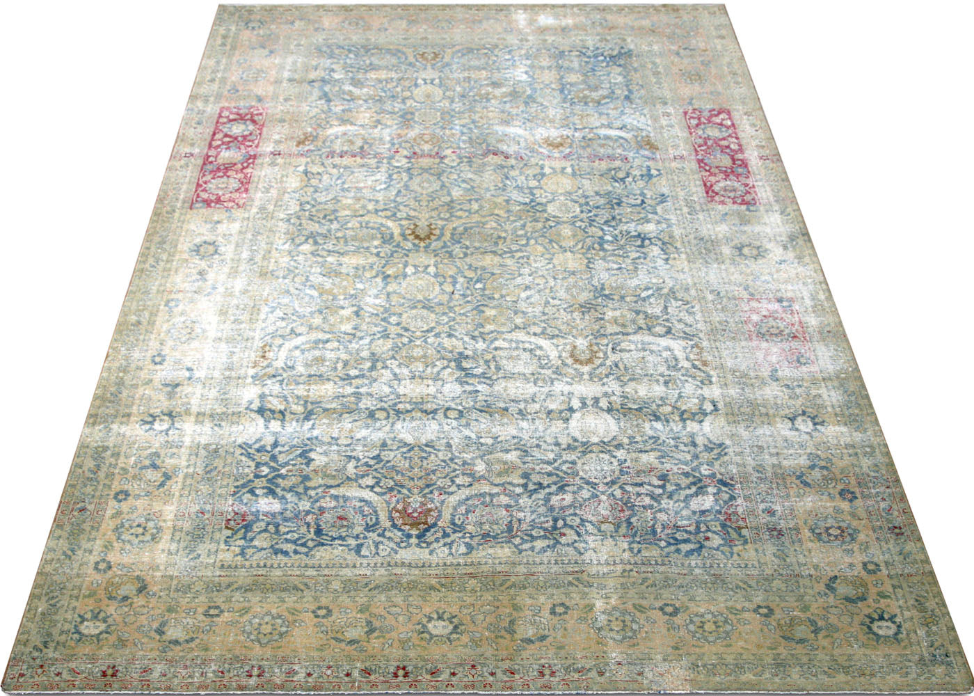 Semi Antique Persian Tabriz Rug - 8'5" x 14'7"