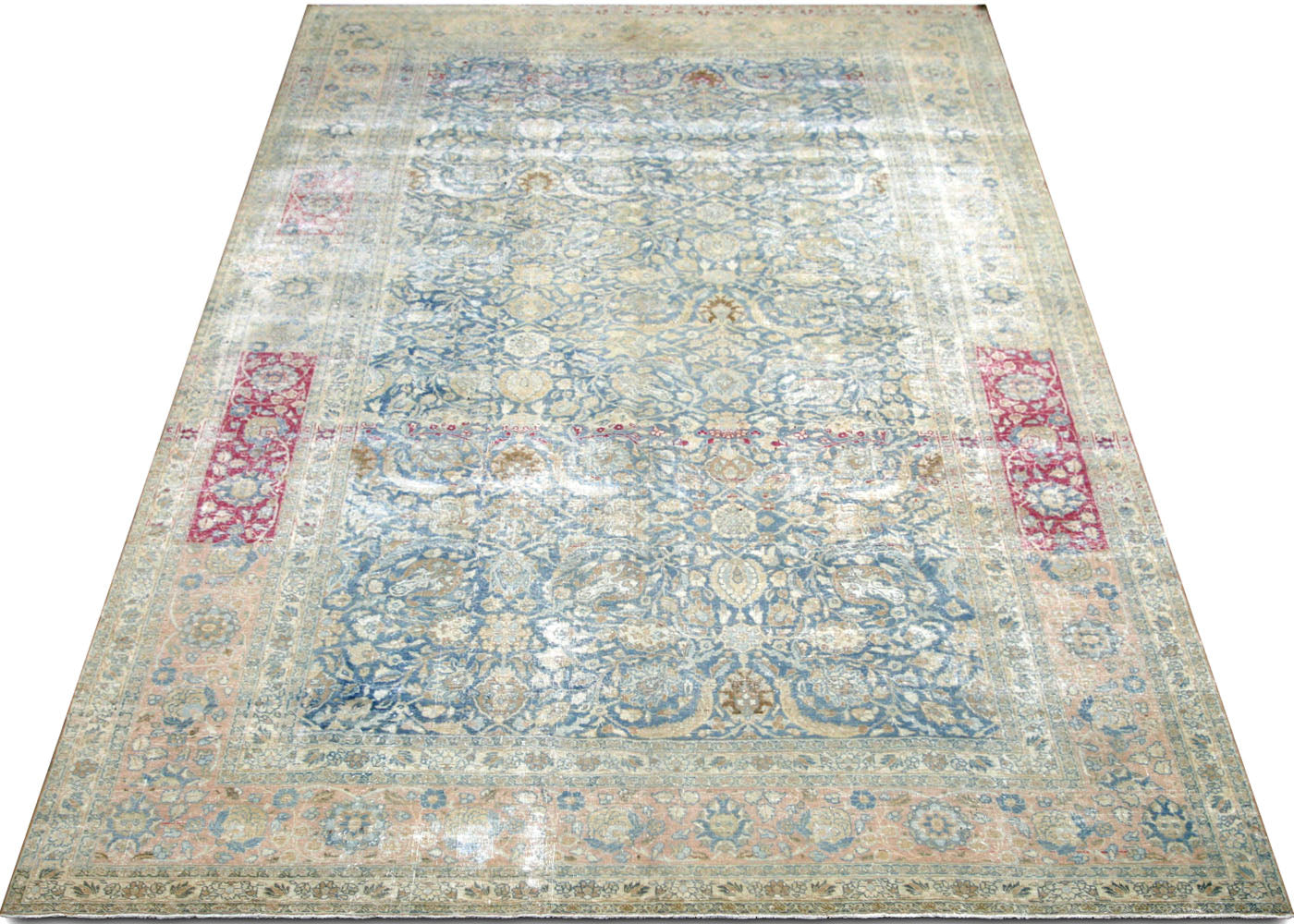 Semi Antique Persian Tabriz Rug - 8'5" x 14'7"