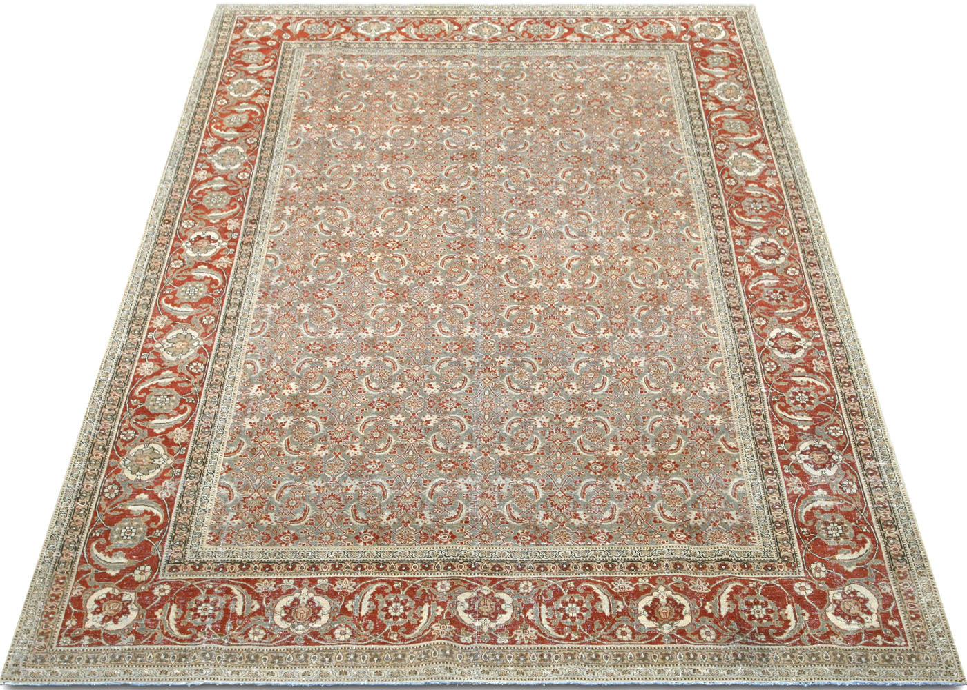 Antique Persian Mahal Rug - 8'5" x 11'3"