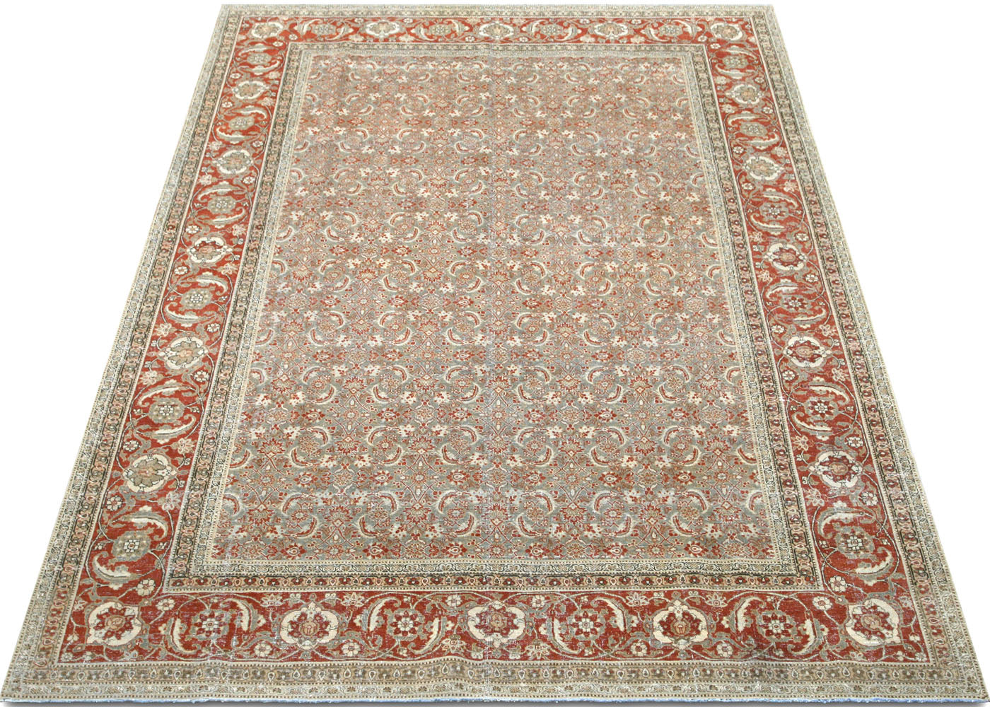 Antique Persian Mahal Rug - 8'5" x 11'3"