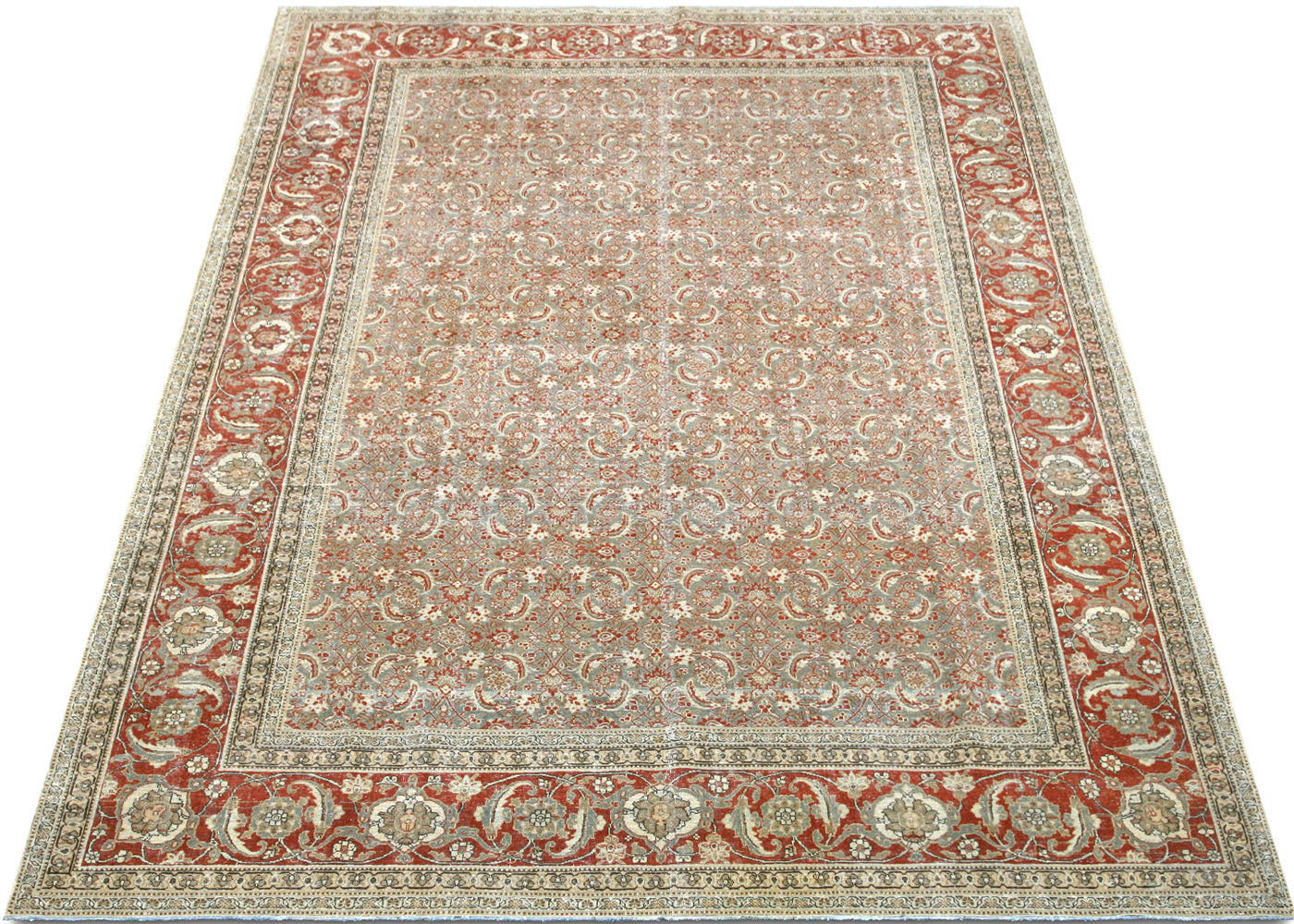 Antique Persian Mahal Rug - 8'5" x 11'3"