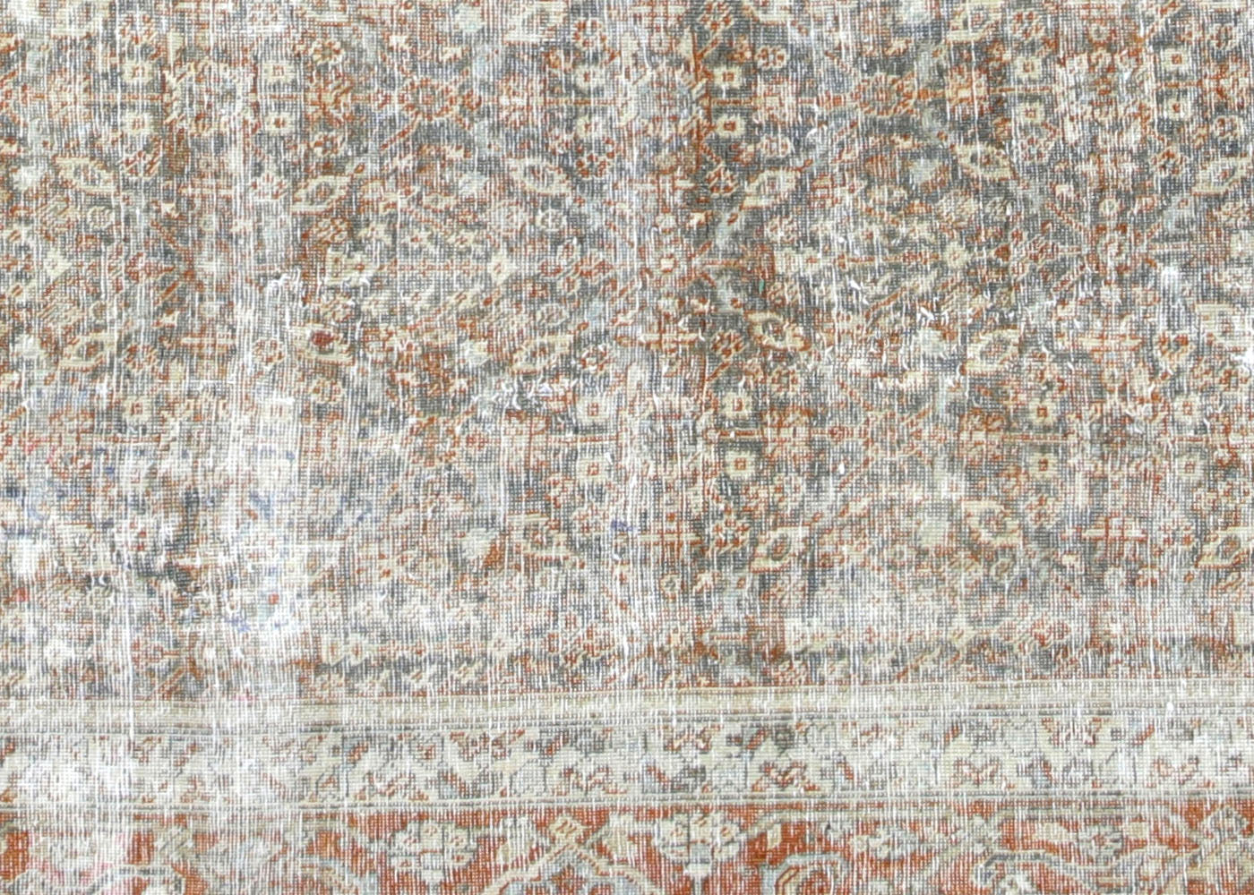 Semi Antique Persian Tabriz Rug - 8'6" x 11'11"