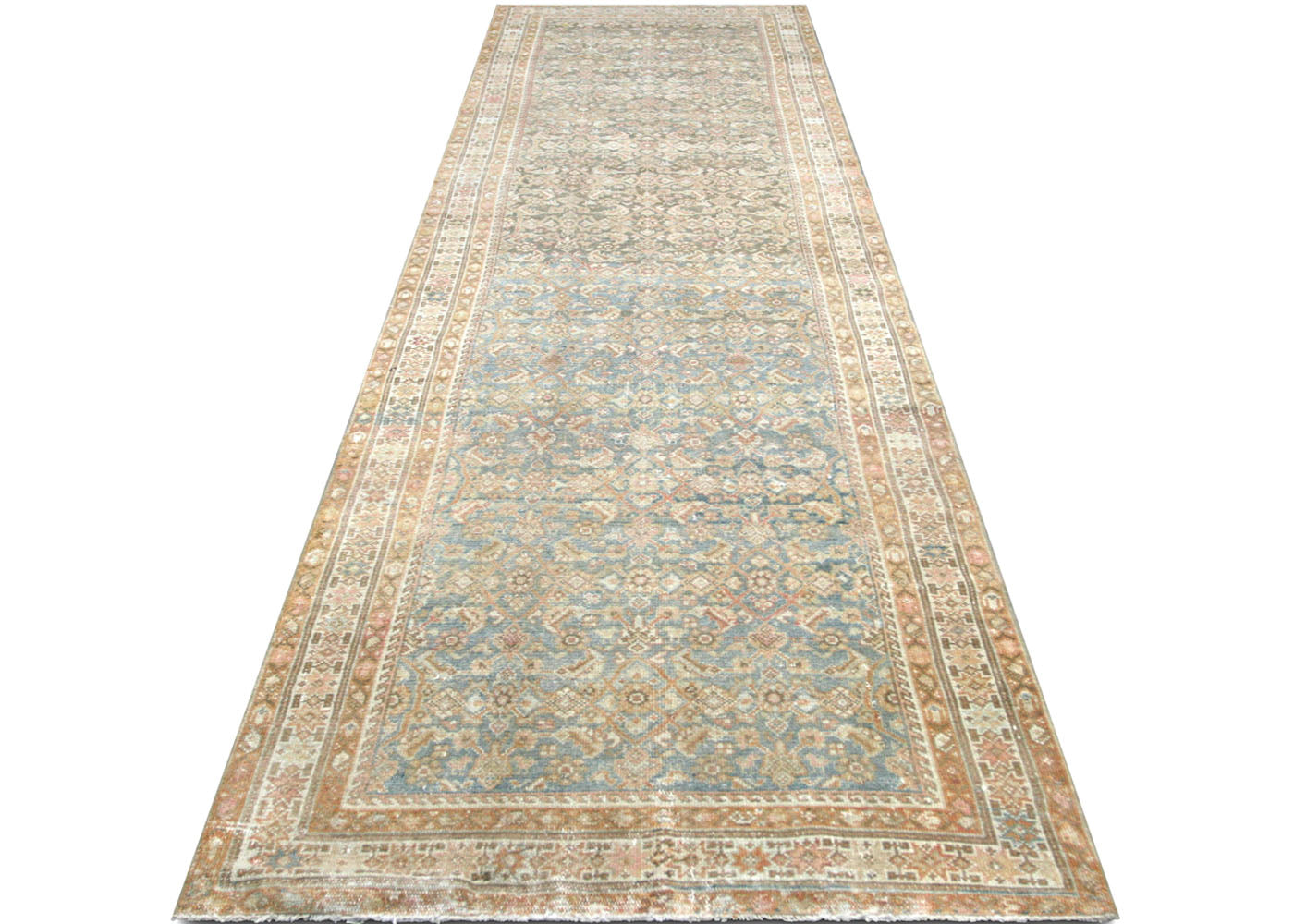 Semi Antique Persian Melayer Rug - 3'1" x12'3"