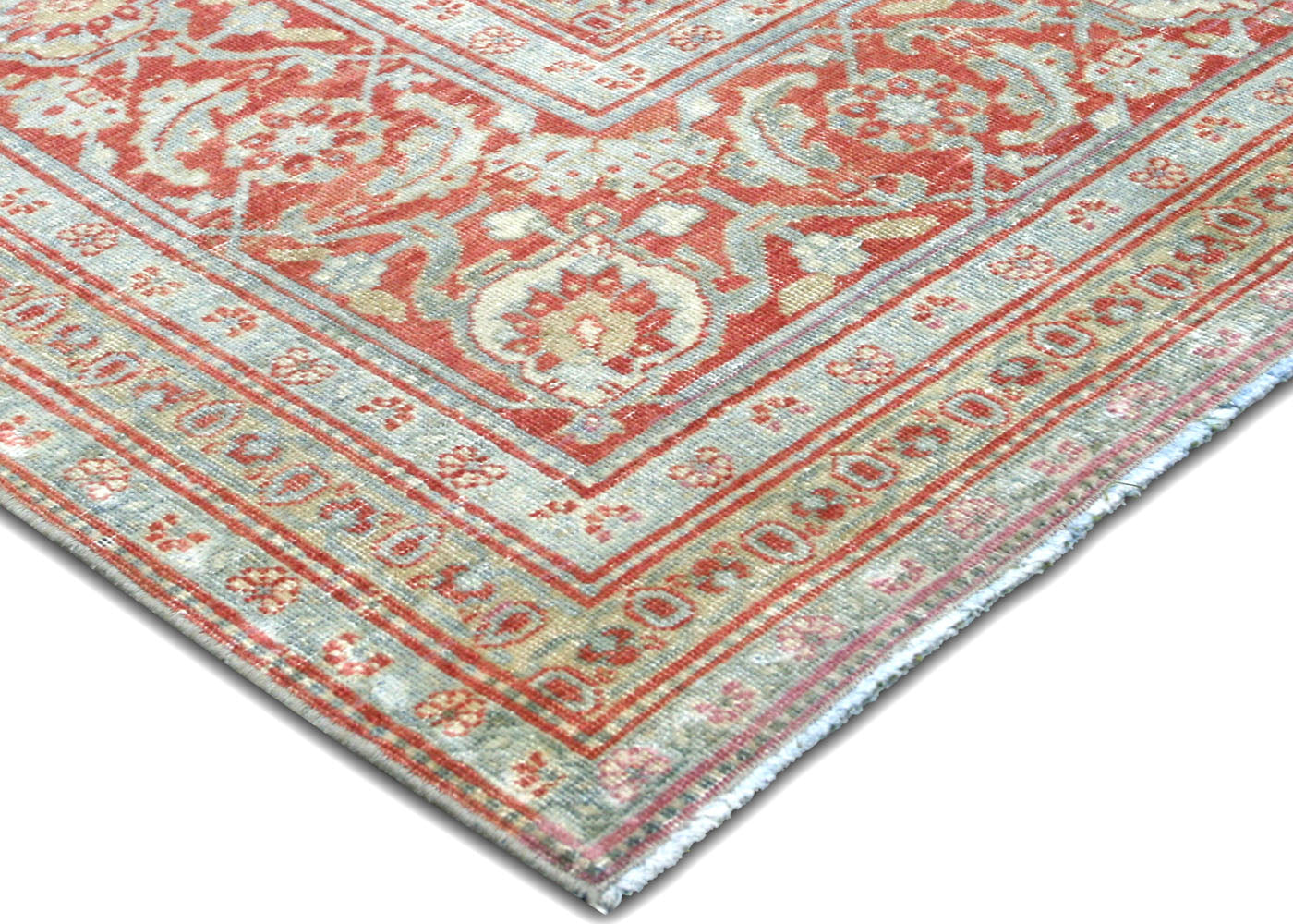 Semi Antique Persian Tabriz Rug - 9'4" x 12'5"