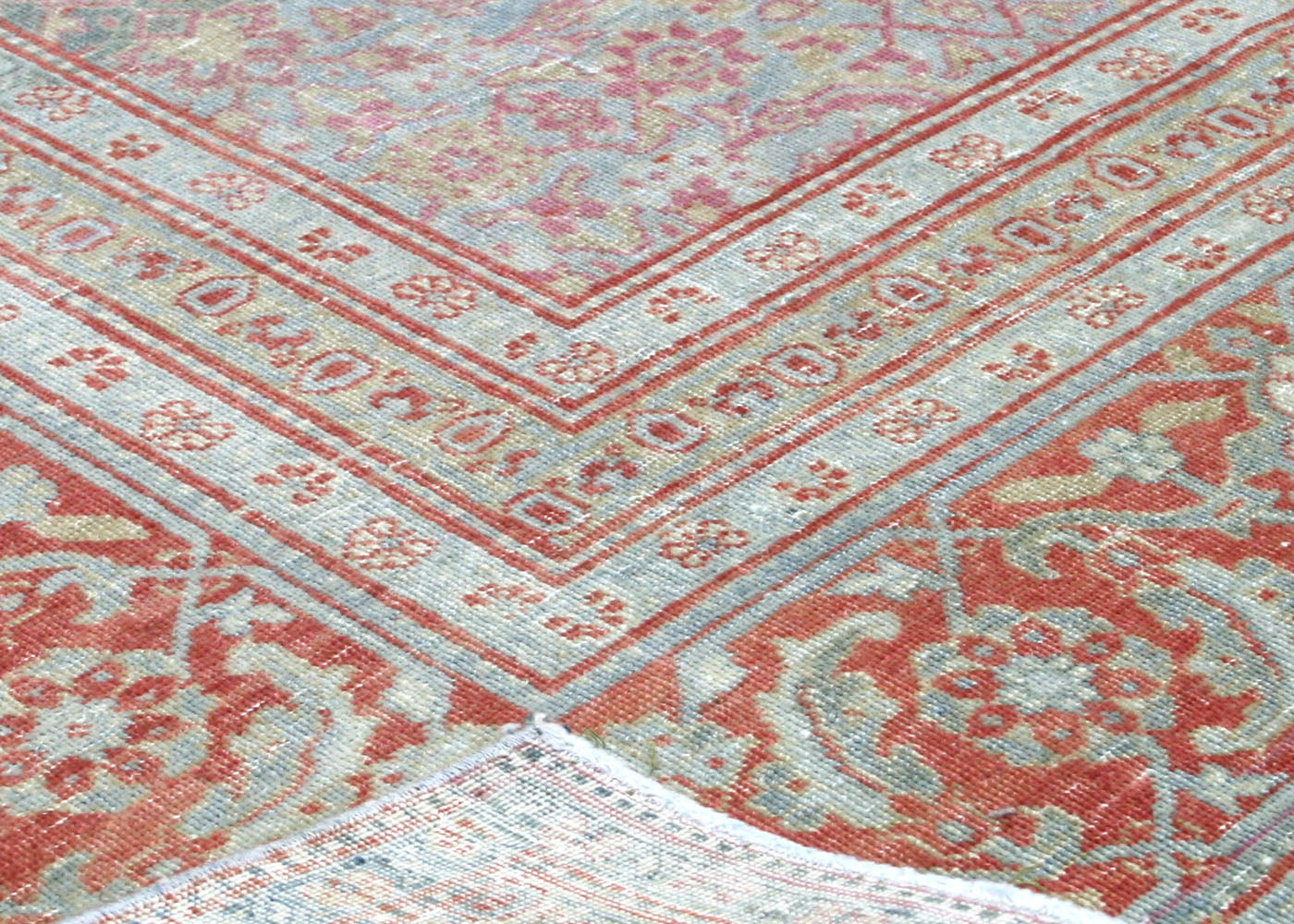 Semi Antique Persian Tabriz Rug - 9'4" x 12'5"