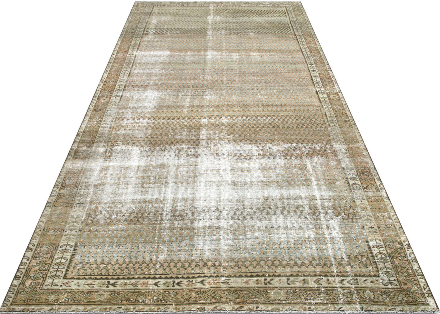 Semi Antique Persian Melayer Rug - 5'5" x 13'