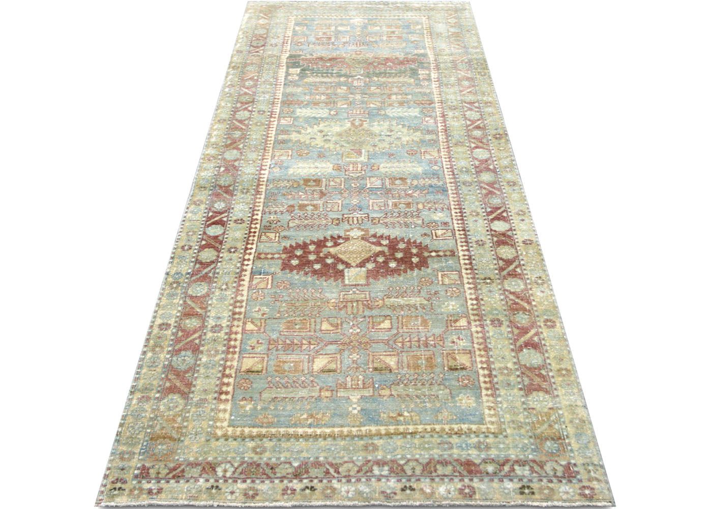 Semi Antique Persian Melayer Runner - 2'7" x 7'3"