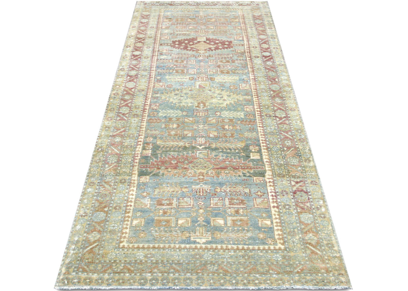 Semi Antique Persian Melayer Runner - 2'7" x 7'3"