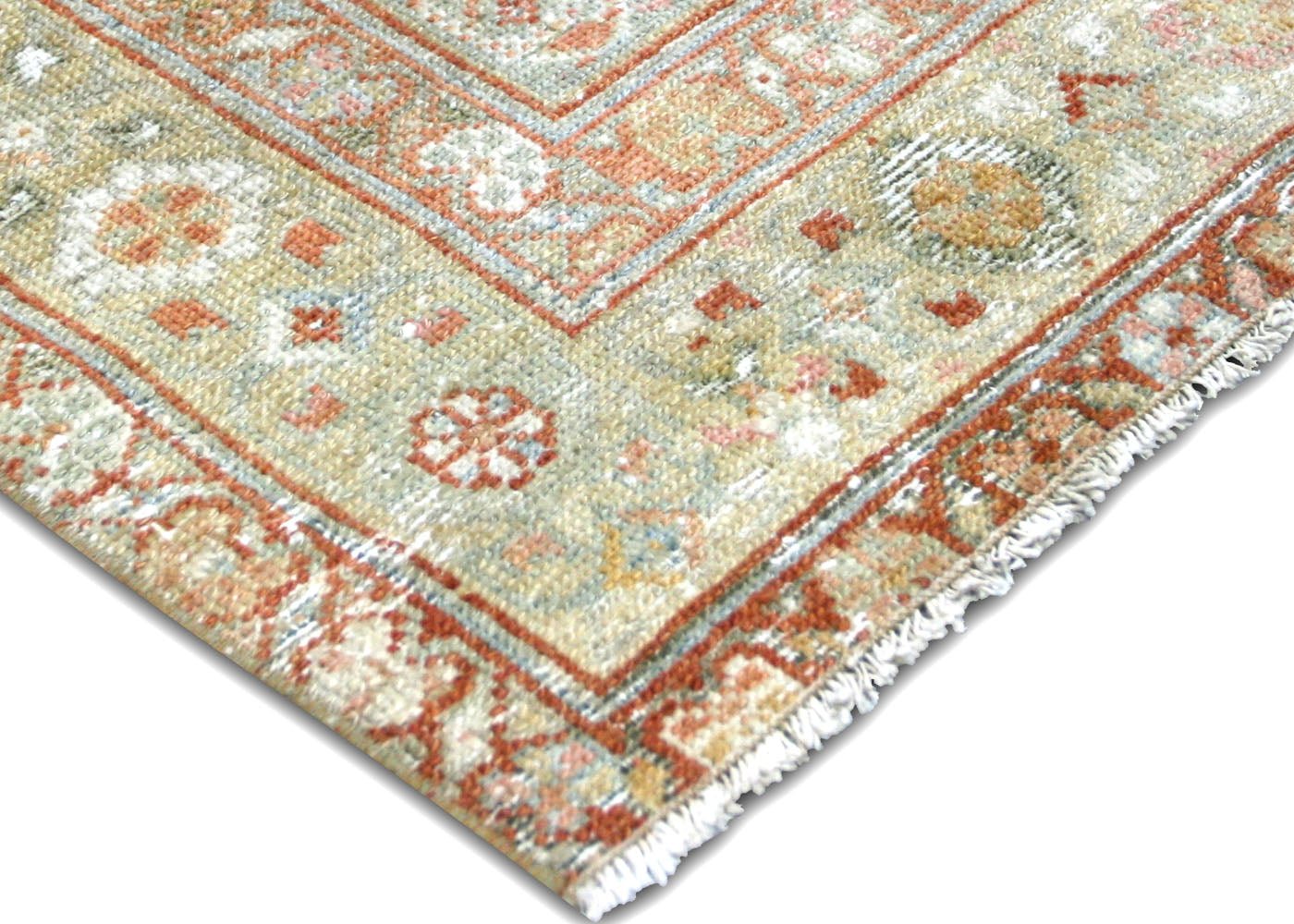 Semi Antique Persian Melayer Runner - 3'4" x 15'6"