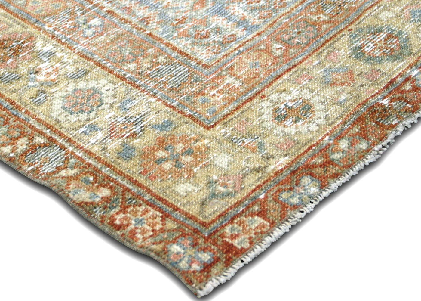 Semi Antique Persian Melayer Rug - 3'4" x 15'9"