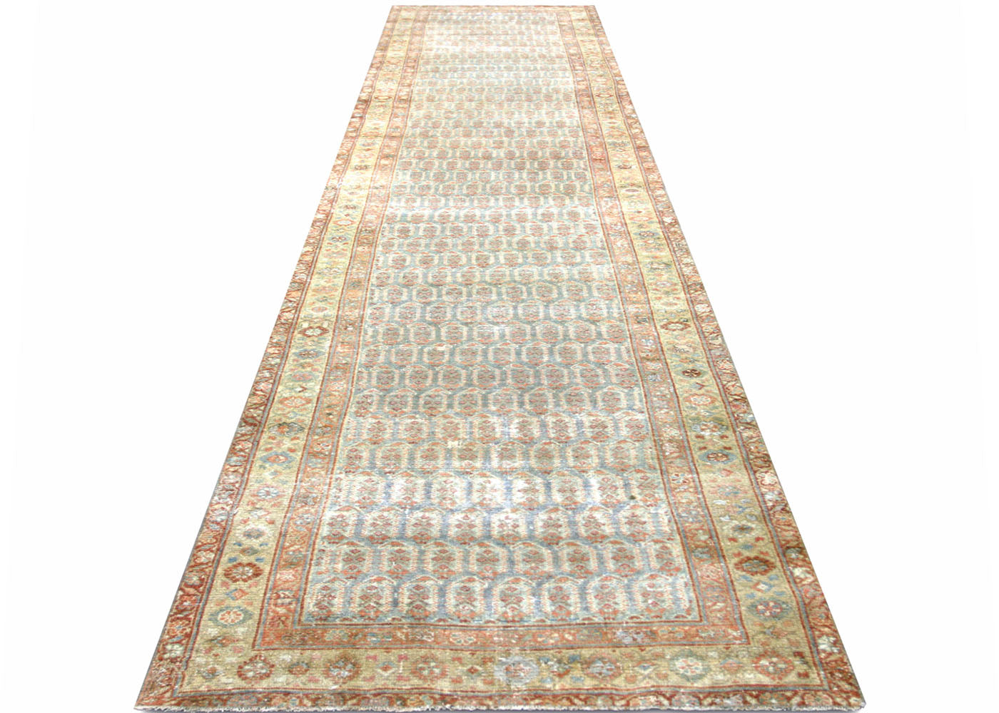 Semi Antique Persian Melayer Rug - 3'2" x 12'4"