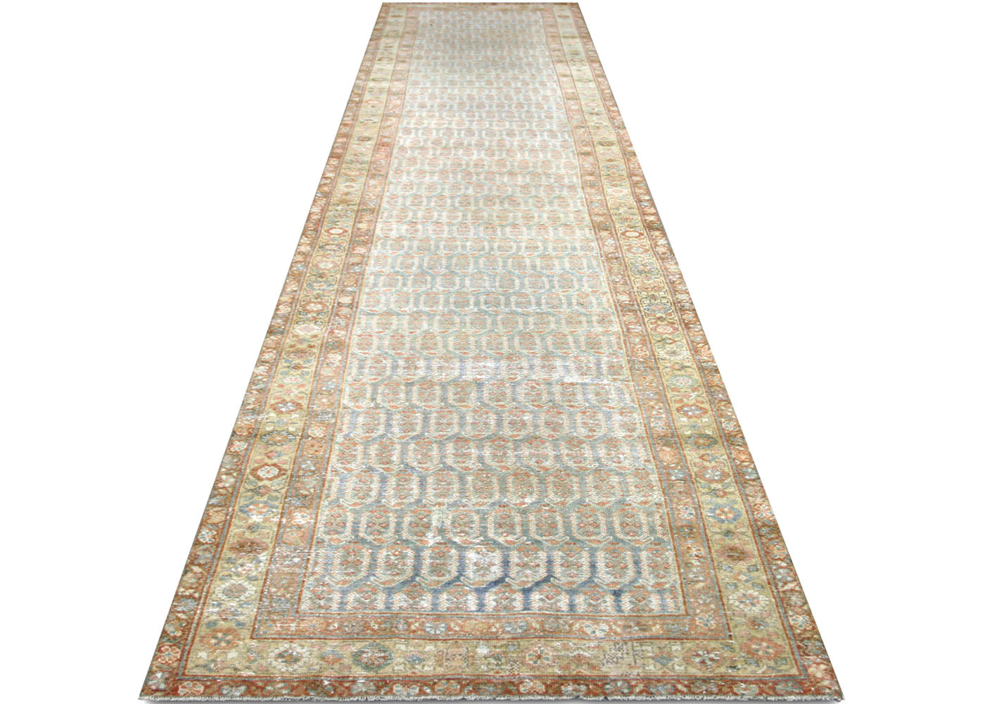 Semi Antique Persian Melayer Rug - 3'4" x 15'9"