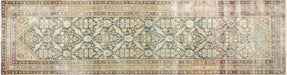 Semi Antique Persian Melayer Carpet - 3'2" x 12'4"