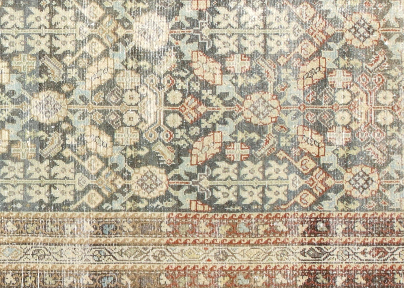 Semi Antique Persian Melayer Rug - 3'2" x 12'4"