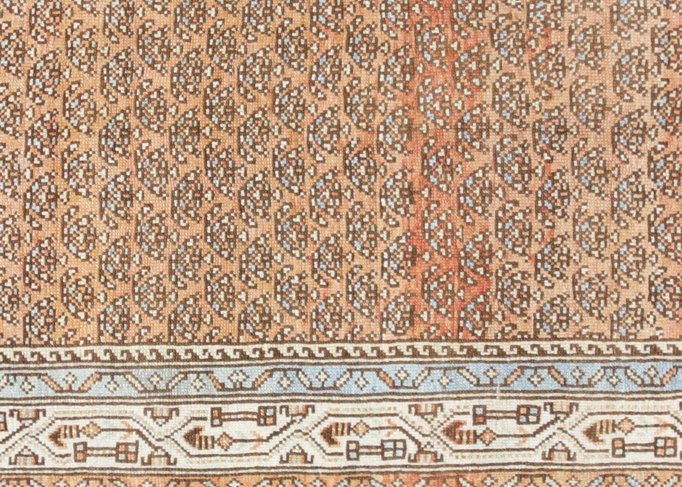 Semi Antique Persian Melayer Rug - 3'2" x 10'7"