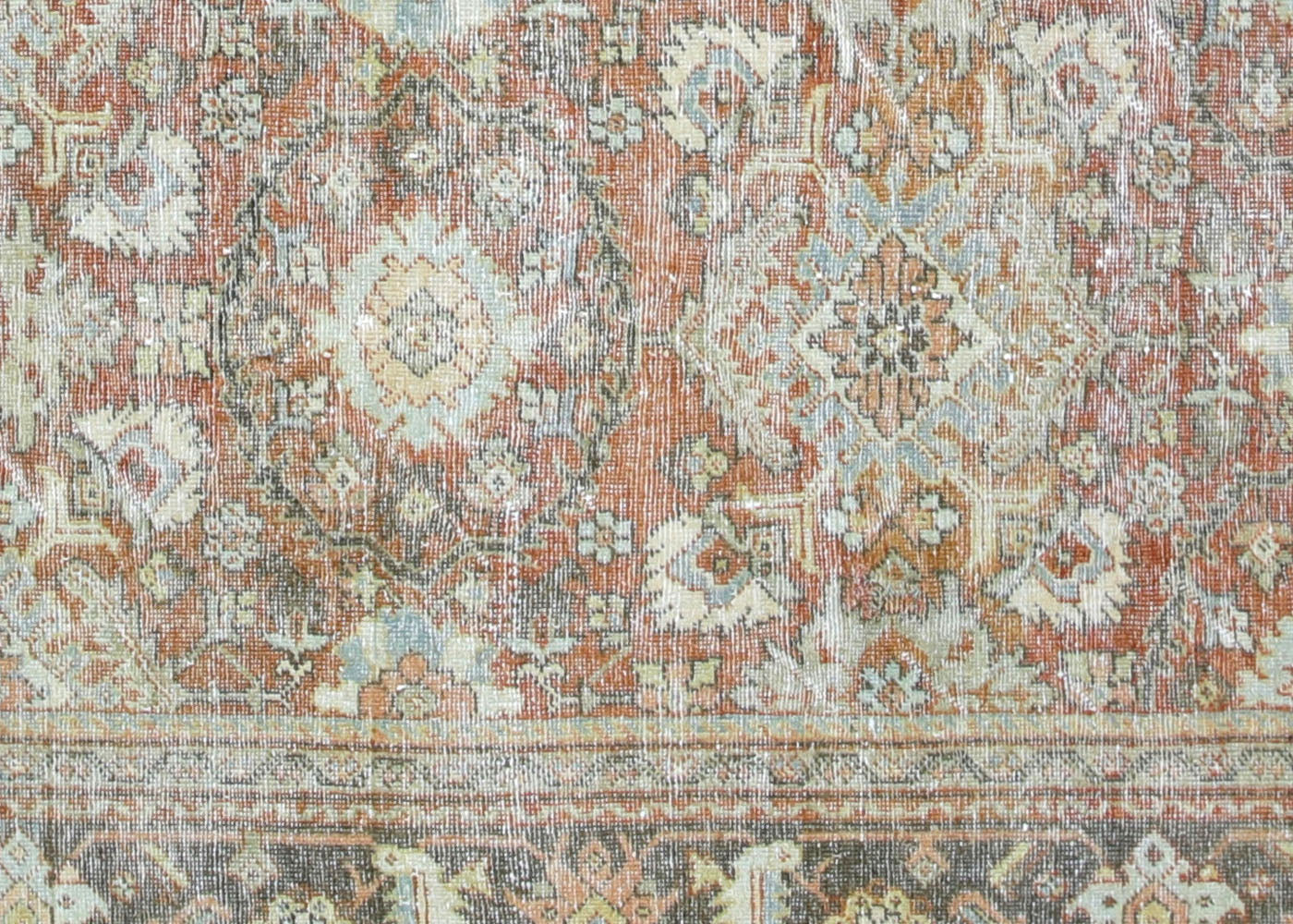 Vintage Persian Mahal Rug - 8'6" x 9'12"