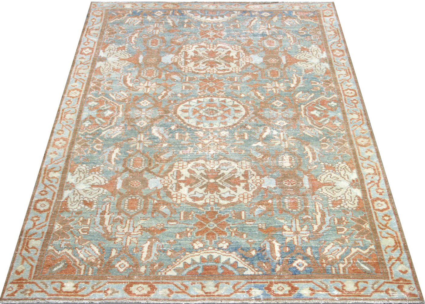 Antique Persian Melayer Rug - 4'1" x 6'8"