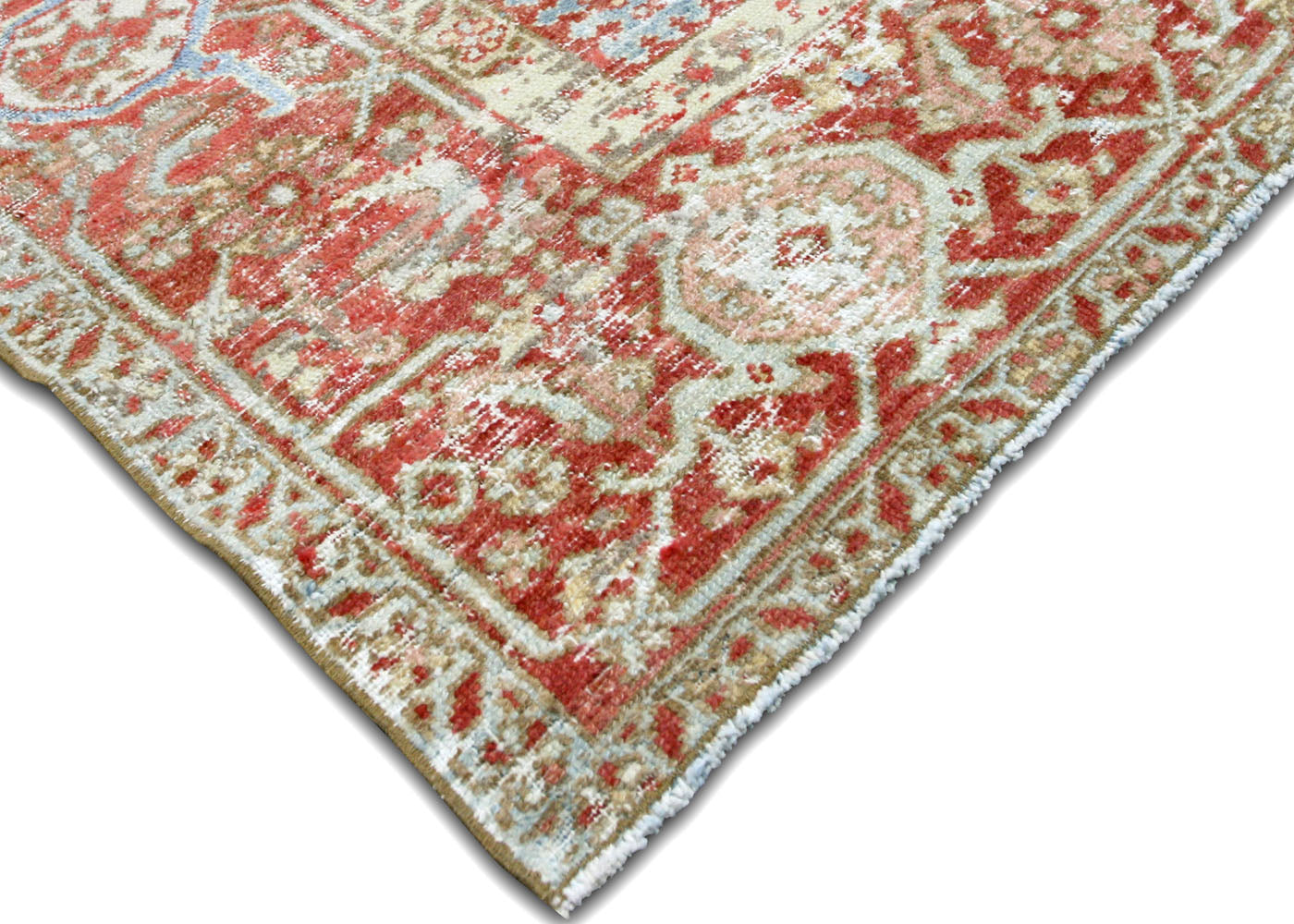 Antique Persian Heriz Rug - 8'4" x 11'3"