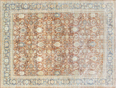Antique Persian Mahal Carpet - 9'1" x 12'