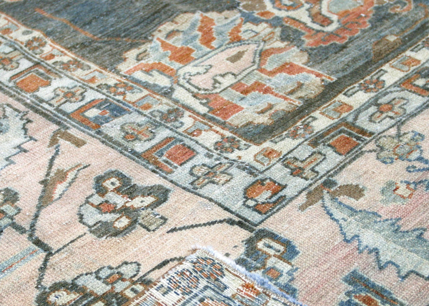 Semi Antique Persian Melayer Rug - 8'6" x 11'3"