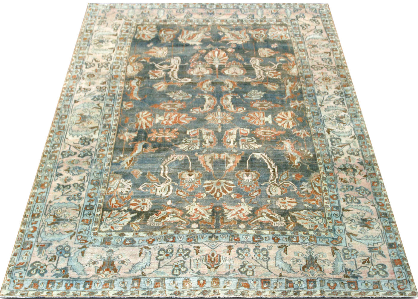 Semi Antique Persian Melayer Rug - 8'6" x 11'3"